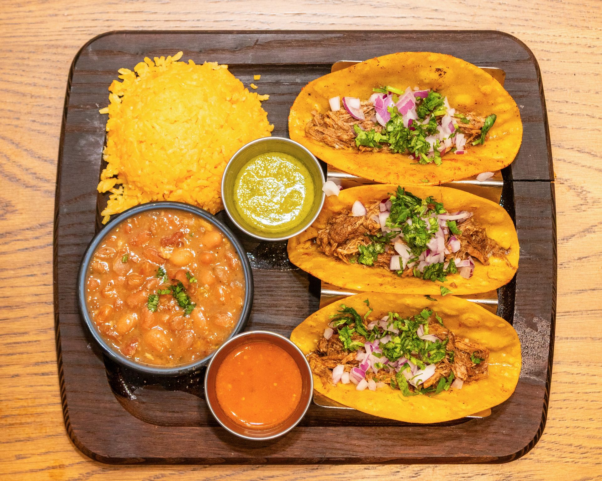 Bold Tex-Mex made for passing around