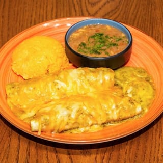 Cheese & Onion Enchiladas
