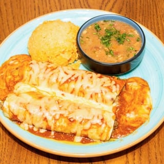 Seasoned Ground Beef Enchiladas