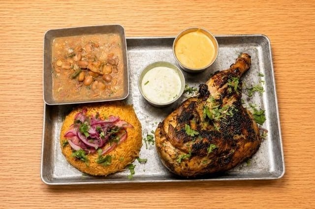 Mitad de Pollo Asado.