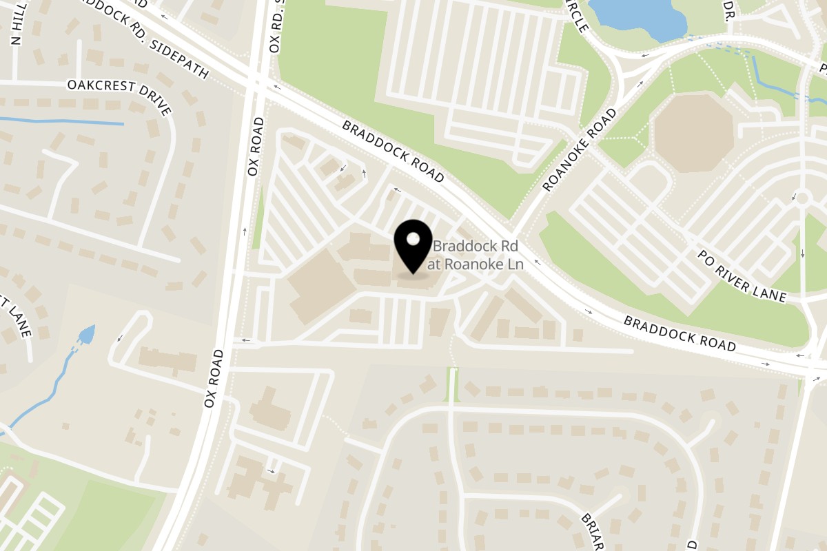 Map showing the location of Doña Mesa Tex-Mex Kitchen on 10621 Braddock Rd Ste C in Fairfax